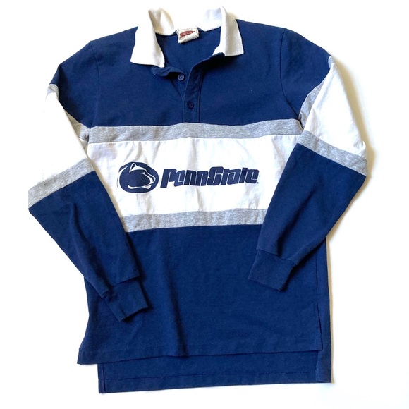 Vintage Penn State Rugby Polo Shirt 